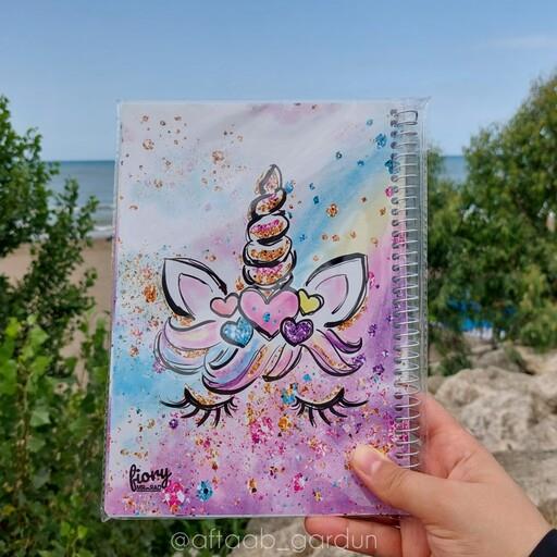 دفتر نقاشی 40 برگ طرح یونیکورن مستر راد